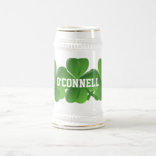 アイルランドの聖パトリックの日をパーソナライズ ビールジョッキ