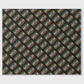 アイルランドの聖パトリックの日アイルランド国旗シャムロックラッキー ラッピングペーパー (フラット)