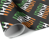 アイルランドの聖パトリックの日アイルランド国旗シャムロックラッキー ラッピングペーパー (ロールコーナー)