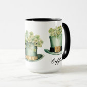 アイルランドの聖パトリックの日レプレシャン帽3 マグカップ (正面右)