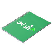 アイルランドの聖パトリックの日 ノートブック (左側)