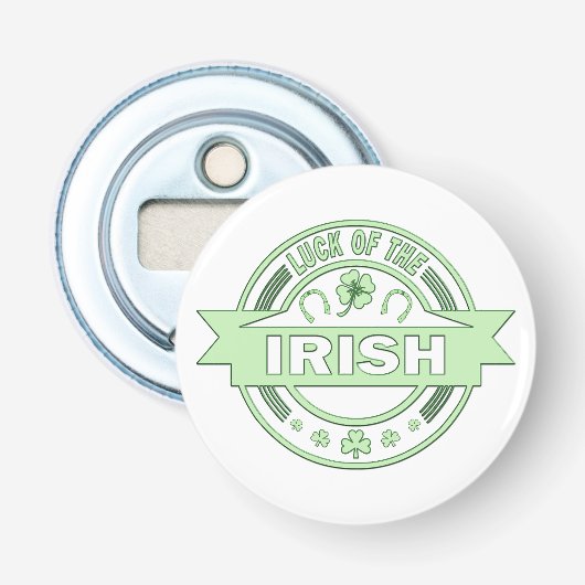 アイルランドの聖パトリック時代の幸運 栓抜き (正面)