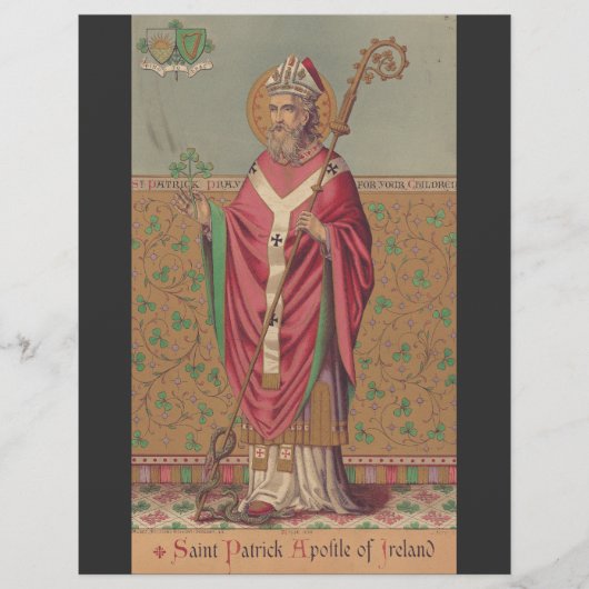 アイルランドの聖パトリック聖なるケルト芸術 チラシ (正面)