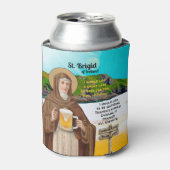 アイルランドの聖ブリギッドと彼女のビールの湖 缶クーラー (缶正面)