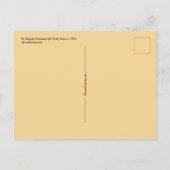 アイルランドの聖ブリギッド(M 014) ポストカード (裏面)