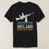 アイルランドの自由が今すぐ広がる Tシャツ (デザイン正面)