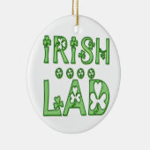 アイルランドの若者 セラミックオーナメント (右)