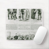 アイルランドの苦脳のレリーフ、浮き彫り マウスパッド (マウス)