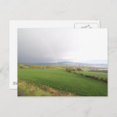 アイルランドの虹 ポストカード (正面/裏面)