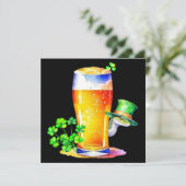 アイルランドの蛇と聖パトリックデーのビール 招待状 (スタンド正面)