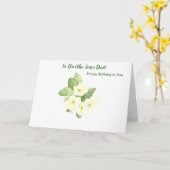 アイルランドの誕生日の挨拶を用いる黄色いサクラソウ カード (黄色い花)