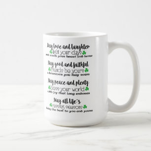 アイルランドの諺のマグ コーヒーマグカップ