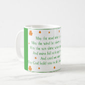 アイルランドの諺2のマグ コーヒーマグカップ (正面左)