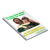 アイルランドの諺 – 誰も暖かいAほどスカーフを身に着けていなかった ノートブック (右側)