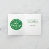 アイルランドの賛美クリスマス…クリスマスカード シーズンカード (内部)