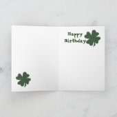 アイルランドの贈り物 カード (内部)