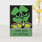 アイルランドの贈り物 カード (黄色い花)