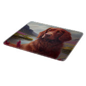 アイルランドの赤がパドルに乗る:風光明媚な冒険 カッティングボード (角)