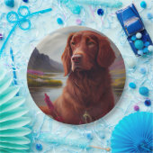 アイルランドの赤がパドルに乗る：風光明媚な冒険 ペーパープレート (パーティー)