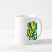 アイルランドの踊りのチーム コーヒーマグカップ (正面右)