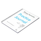 アイルランドの踊りの練習ジャーナル ノートブック (左側)