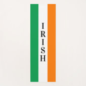 アイルランドの軽い太カスタムい国旗 ヨガマット (正面)