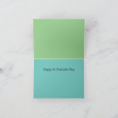 アイルランドの農村の休日のグリーティングカード シーズンカード (内部)