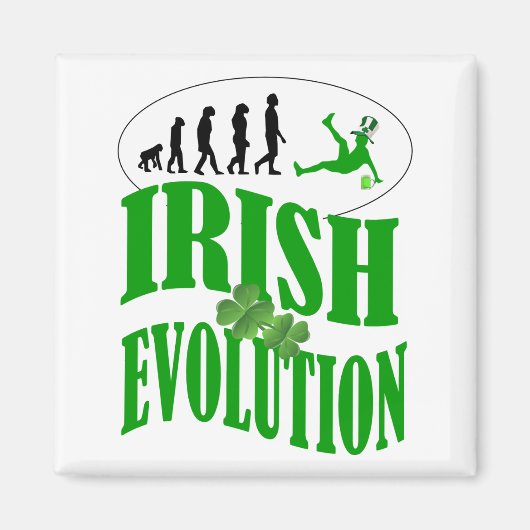 アイルランドの進化 マグネット (正面)