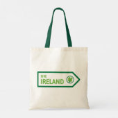 アイルランドの道路標識 トートバッグ (裏面)