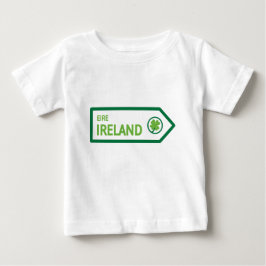 アイルランドの道路標識 ベビーTシャツ