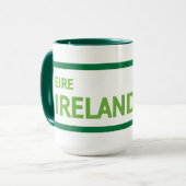 アイルランドの道路標識 マグカップ (正面左)