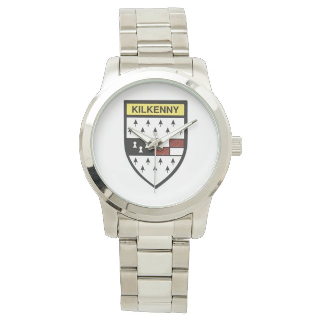 アイルランドの郡の男性の時計Co.Kilkenny. 腕時計 (正面)