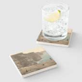 アイルランドの郡クレアのモハーの崖 ストーンコースター (横)