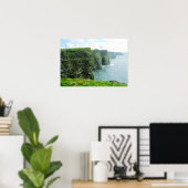 アイルランドの郡クレアのモハーの崖 ポスター (ホームオフィス)