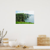 アイルランドの郡クレアのモハーの崖 ポスター (キッチン)