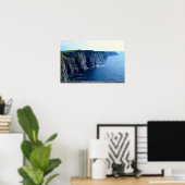 アイルランドの郡クレアのモハーの崖 ポスター (ホームオフィス)