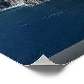 アイルランドの郡ドネガル州スリーブリーグクリフ ポスター (角)