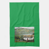 アイルランドの郷土の風景 キッチンタオル (縦)