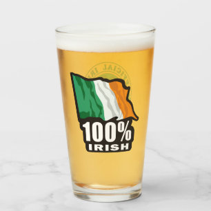 アイルランドの酒飲みチーム - アイルランド人であることを誇りに思う タンブラーグラス