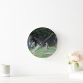 アイルランドの重要なヤード ラウンド壁時計 (ホーム)