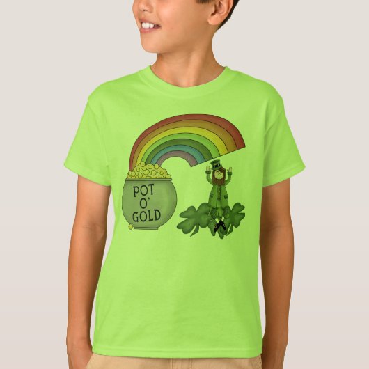 アイルランドの金の壷 Tシャツ (正面)