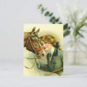 アイルランドの雌の子馬 ポストカード (スタンド正面)