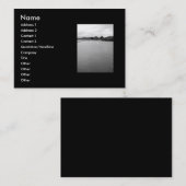 アイルランドの静かな湾。ロススカーベリーの近くに。 名刺 (正面/裏面)