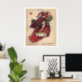 アイルランドの風俗地図1868 ポスター (ホームオフィス)