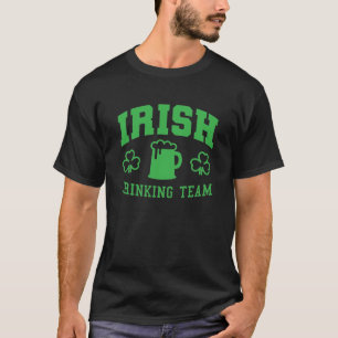 アイルランドの飲みおもしろい物チーム – セントパトリックスデーT – Tシャツ