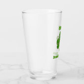 アイルランドの飲みチームシャームロッククローバービアピント タンブラーグラス (右)
