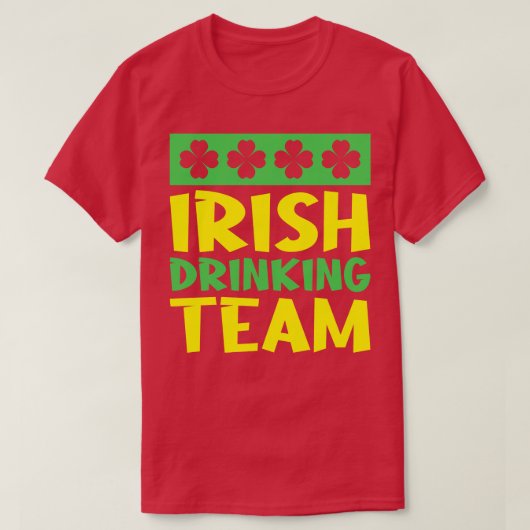 アイルランドの飲みチーム2 Tシャツ (デザイン正面)