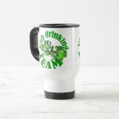 アイルランドの飲みチーム トラベルマグ (正面左)