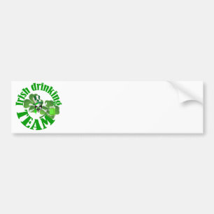 アイルランドの飲みチーム バンパーステッカー