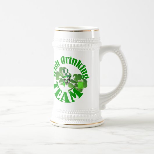 アイルランドの飲みチーム ビールジョッキ (右)